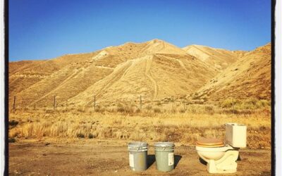 Port-a-loo on the way to Lake Ming. #bikelife #riftvalley #thetraffickedlife #roadwork #socal #touragainsttrafficking #mile3