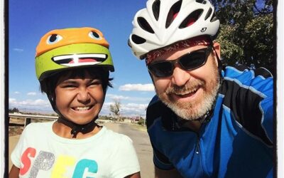 Headed out for Nalani's first 10+ mile ride. #bikelife #socal #california