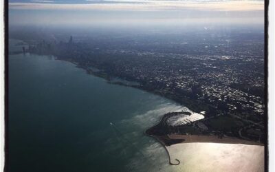 Approach to Chicago and 'the hook.' #iphoneorgraphy #theiphonephorographer