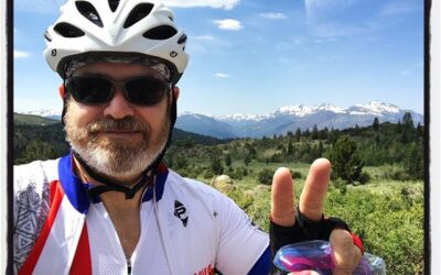 On top of Monitor Pass while riding in the Death Ride 2017! #ridewithpanache #mile3 #touragainsttrafficking #deathride2017 #whoturneduptheheat