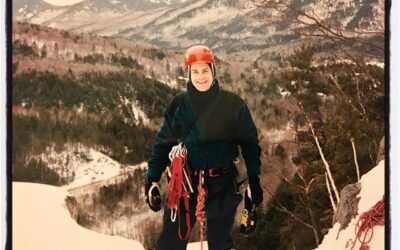 Found this in the 'way back machine' tonight. Ice climbing in the High Peaks of up-state New York. #iceclimbing #hardcore #waterfall