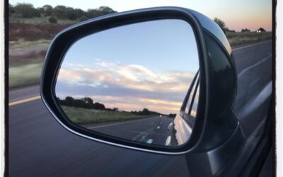 Objects in the rear view window…. #roadtrip #olemiss