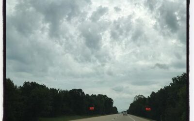 Storm clouds in Oklahoma. #roadtrip #headed2olemiss