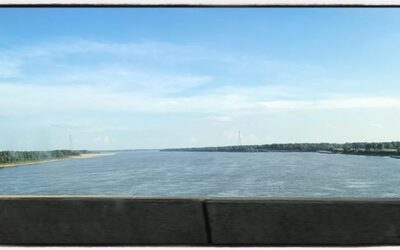 Crossing the 'Big Muddy.' #roadtrip #headed2olemiss