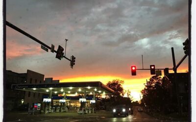 Red clouds at night, better tuck in there is a storm coming ;) #oxford #meekjourno