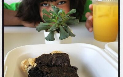 Chocolate Chess Pie at the Oxford Canteen this morning. #foodporn #eatlikeyoumeanit