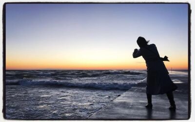 Photographing the sunset in Grand Haven. #dadlife #getoutside