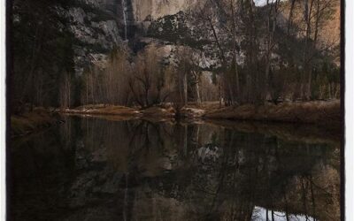 Yosemite Falls, valley reflection. Yosemite study no 9. #dadlife #iphoneography #meekjourno