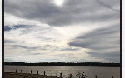 Le Ride at Lake Sardis on a blustery day. #touragainsttrafficking