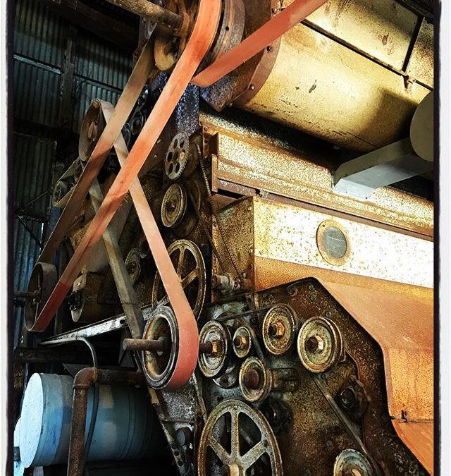 Cotton gin at Dockery Farms. #deltablues