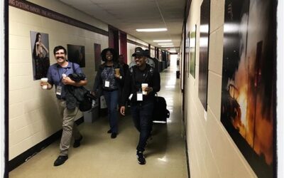 The faculty arrives en mass at the Kalish on Wednesday morning. #kalish2018