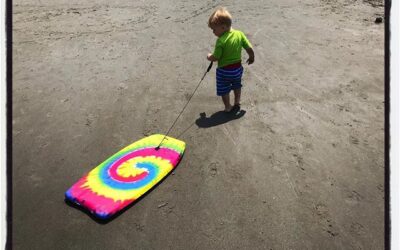 A boy and his boogie board. #dadlife