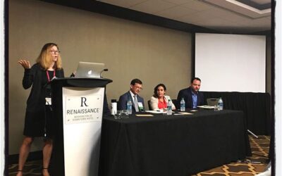 Prof Vanessa Gregory kicking off Whistleblowers, Encryption, and Mass Surveillance at the AEJMC Conference. #aejmc18 #meekjourno