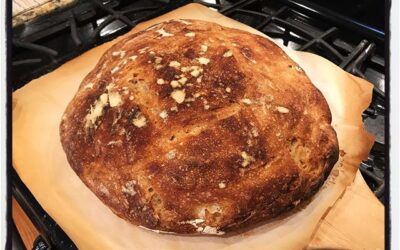 1.8-kilo boule made at home. #foodporn #breadporn