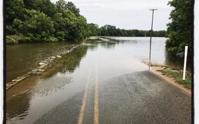 Some closed roads can be travelled by truck. #mississippijourno #umjourimc