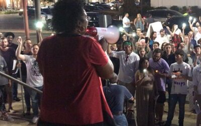 This little Light of Mine. Lights for Liberty March in Oxford, MS. @senatorwicker#DontLookAway#Lights4Liberty #EndUSConcentrationCamps#rogerwicker