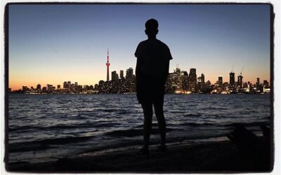 Contemplating Toronto from Ward’s Island. #mississippijourno #umjourimc #aejmc19#cbcyourgta