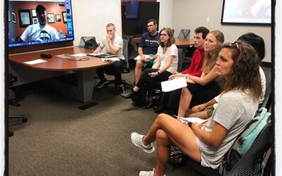 We Skyped Loki Mulholland to my TV Documentary class on Monday. #umjourimc #mississippijourno