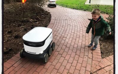 Robot wrangling on campus with Chai. #mississippijourno