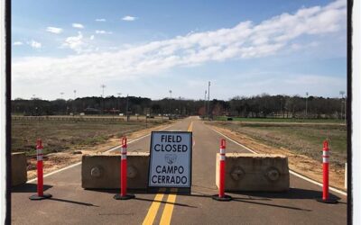 Sports fields are closed in LOU too. #covid19 #mississippijourno