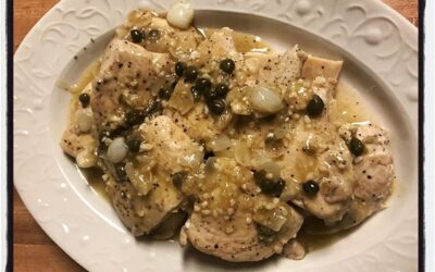 Chicken piccata for dinner tonight. #mississippijourno #postcardsfromcovid19