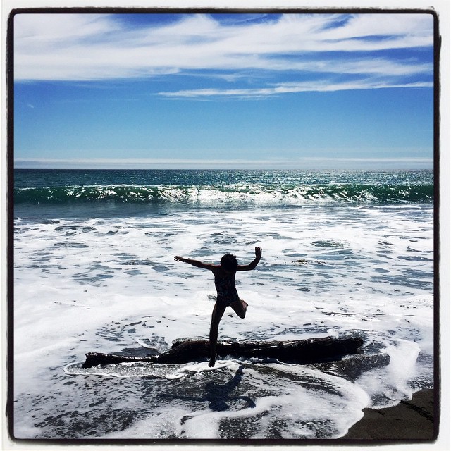 Beach dance #1. #iphoneography #california #theiphonephotographer